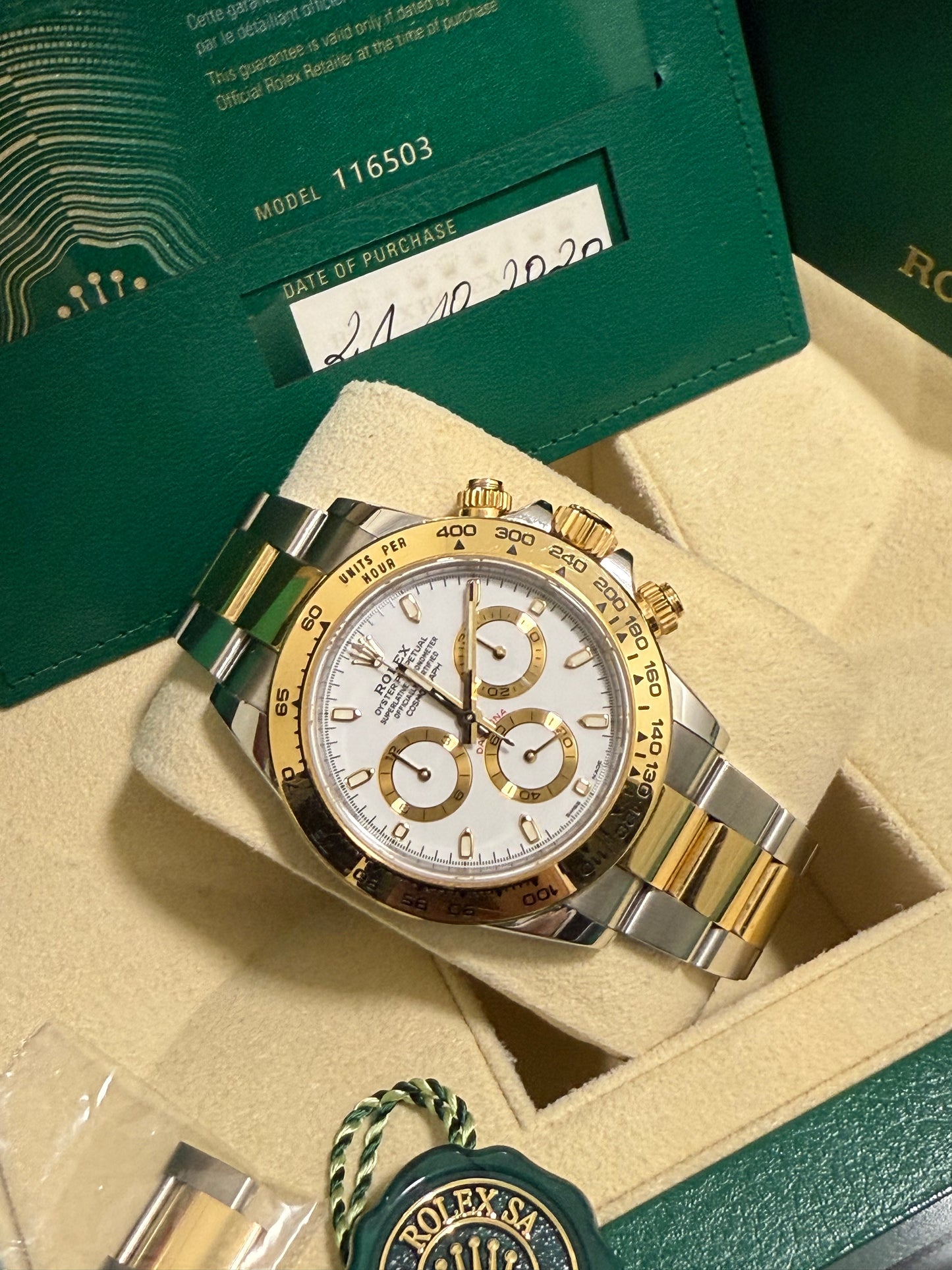 Daytona 116503 full set 10/2020 ☀️😍