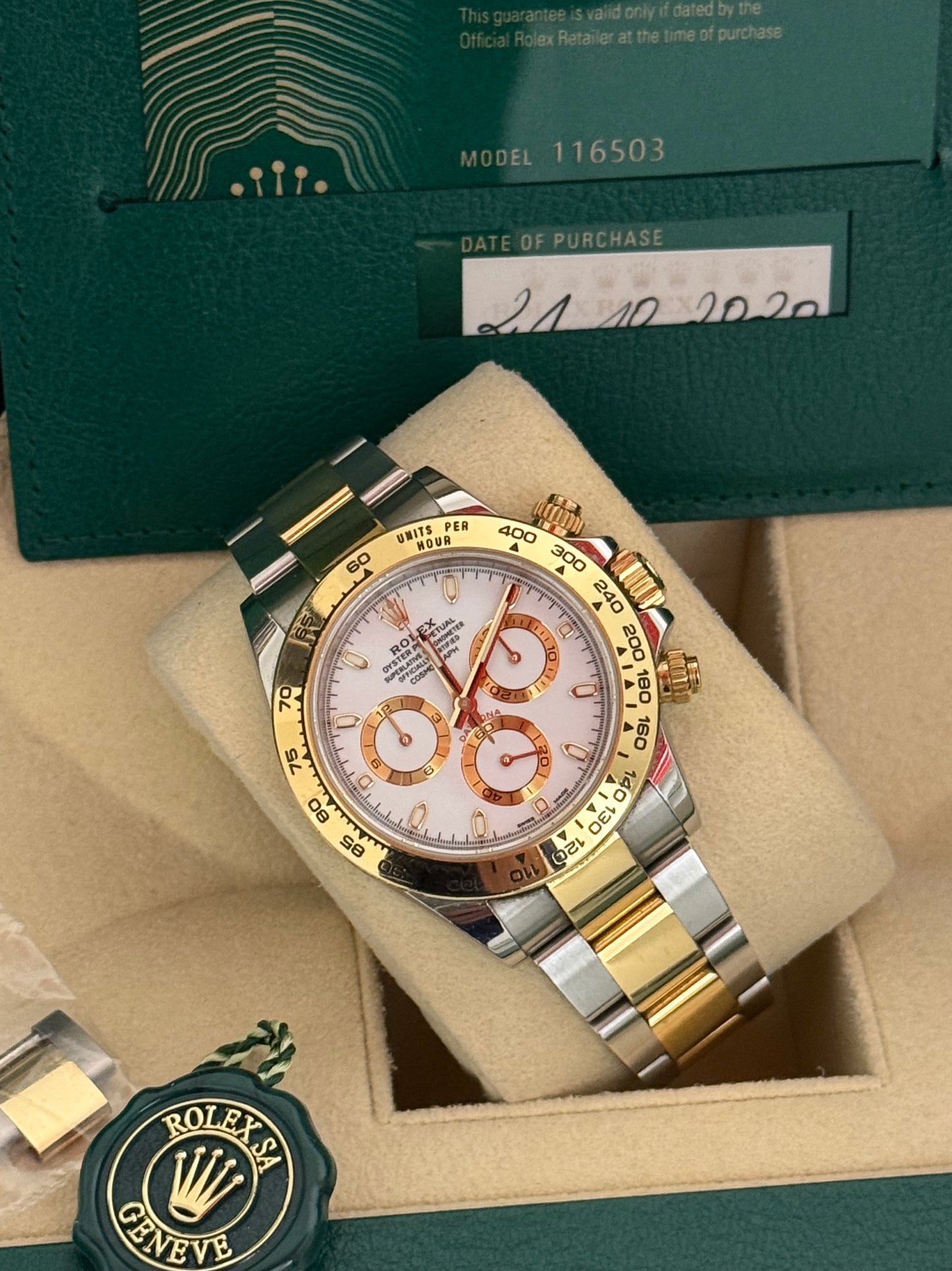 Daytona 116503 full set 10/2020 ☀️😍