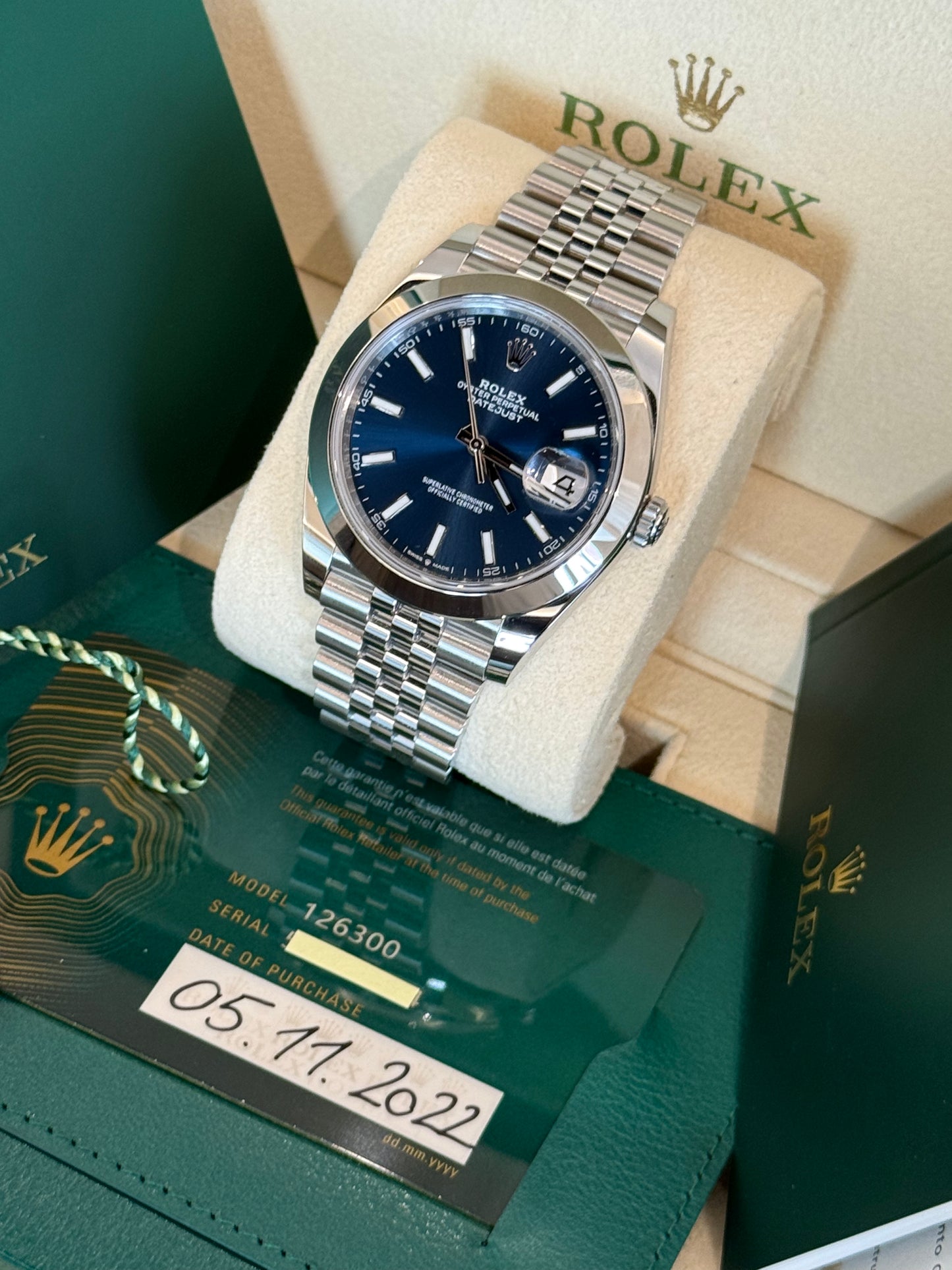 Datejust 41 mm 11/2022 nuovo 💙😍