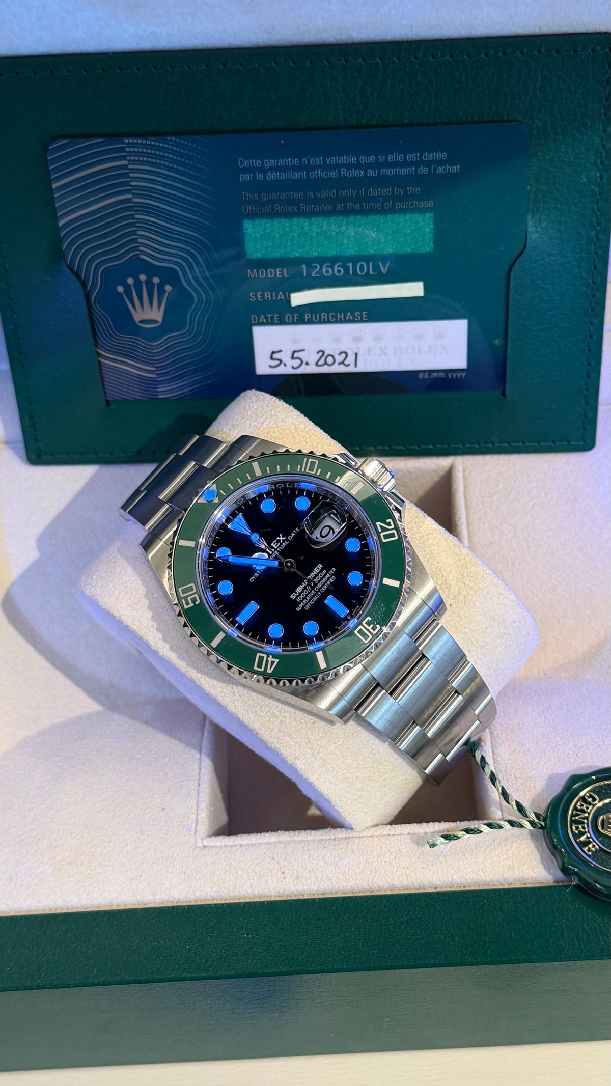 Ghiera verde MK1 2021 pari a nuovo 💚😍