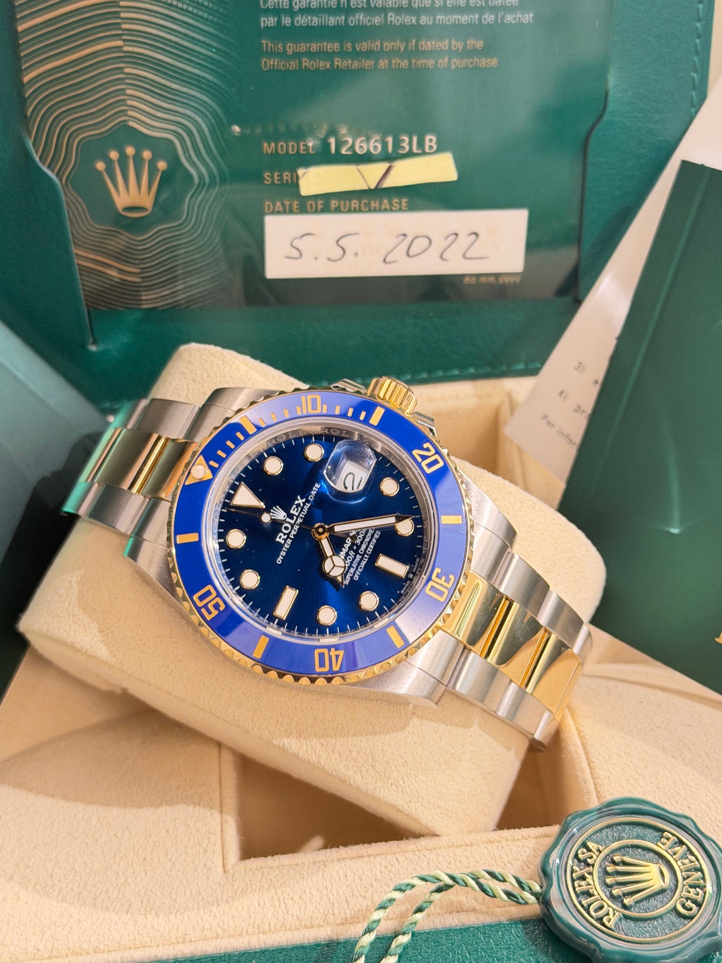 Sub 41 mm ☀️💙😍 nuovo